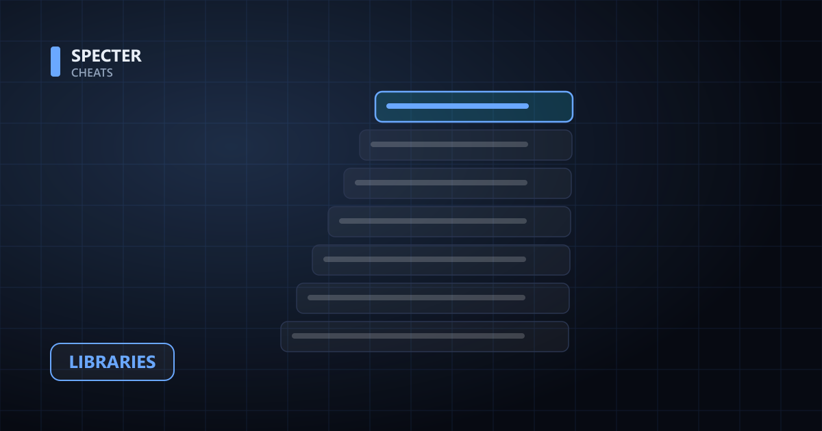 Which libraries the cheat needs: Visual C++, DirectX and virtualization