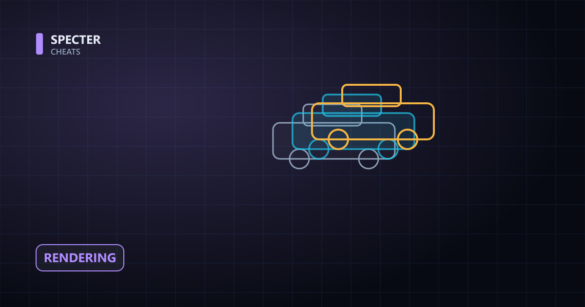 How the cheat draws vehicles in War Thunder: render passes and visibility colouring